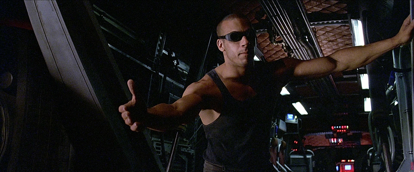 Vin Diesel in Pitch Black