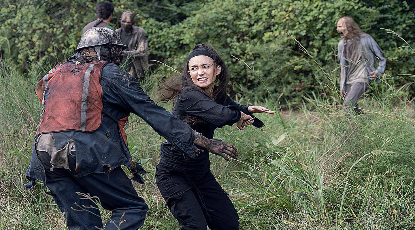 Christian Serratos in THE WALKING DEAD